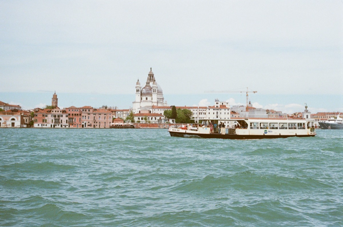 Looking back on Venice with a coffee